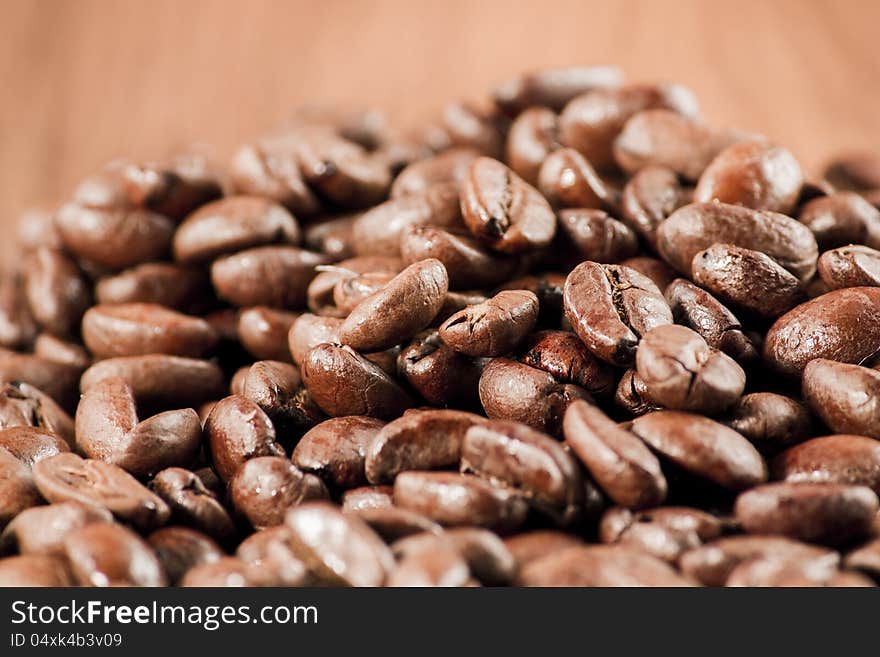 Coffee bean background