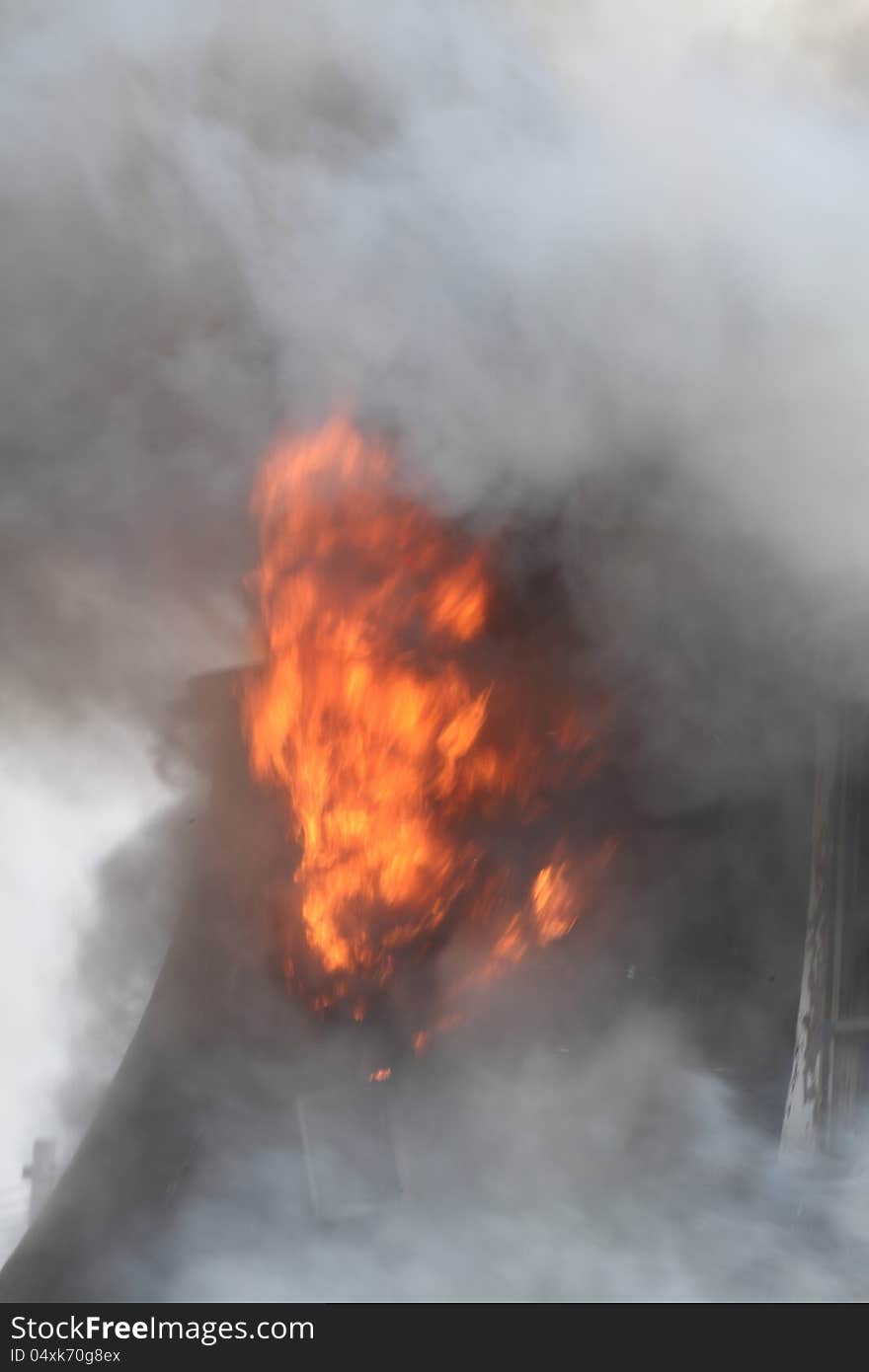 House Fire, Montezuma, Iowa, Thanksgiving