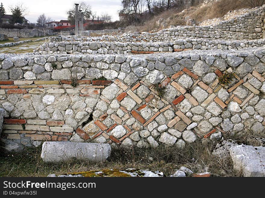 Alba Fucens - The wall - Italy