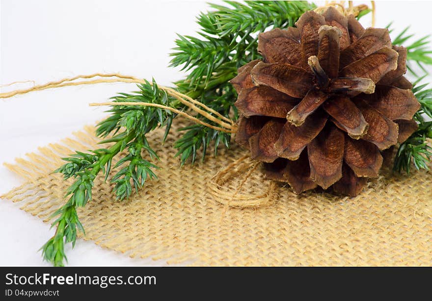 Pine-cone ornament