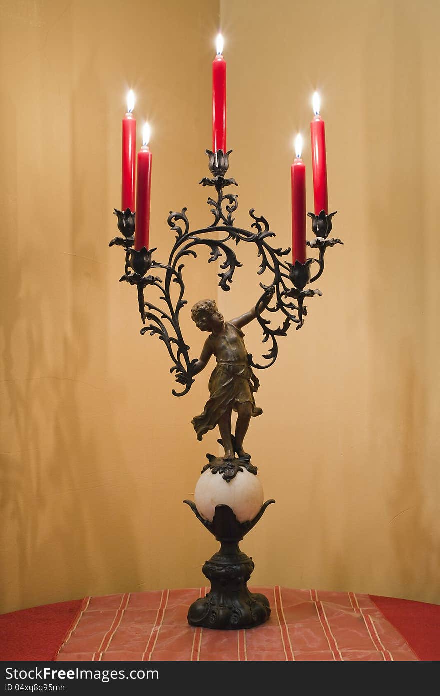 Iron Candlestick