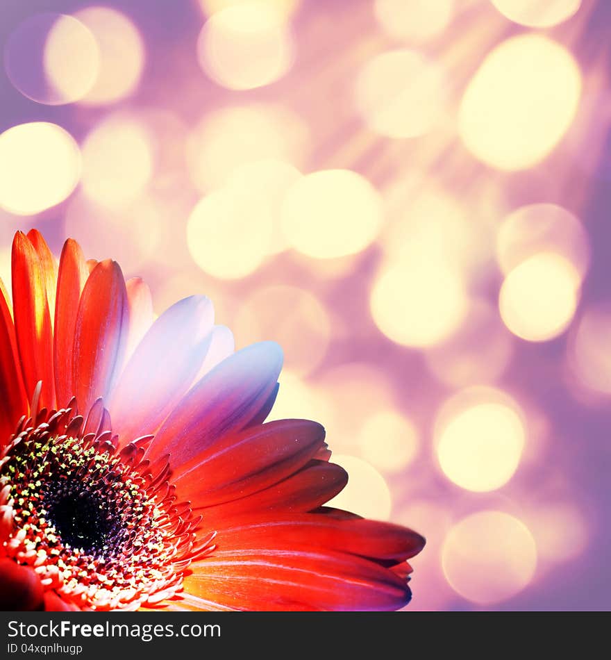 Abstract art backgrounds with beauty bokeh for your design