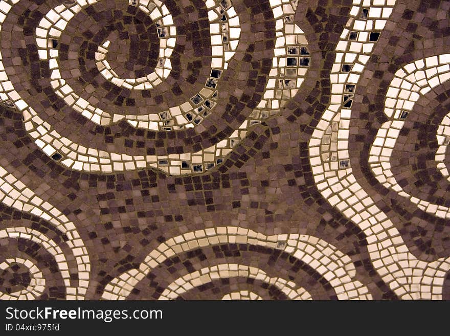 Glass wall or floor background with beautiful patterns and nice contrasts.