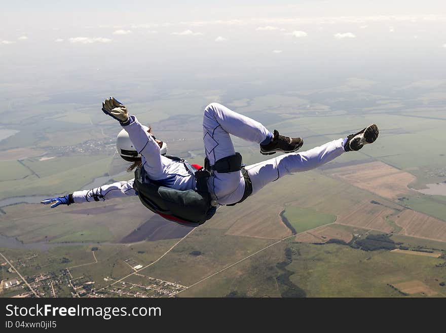 Skydiving photo.