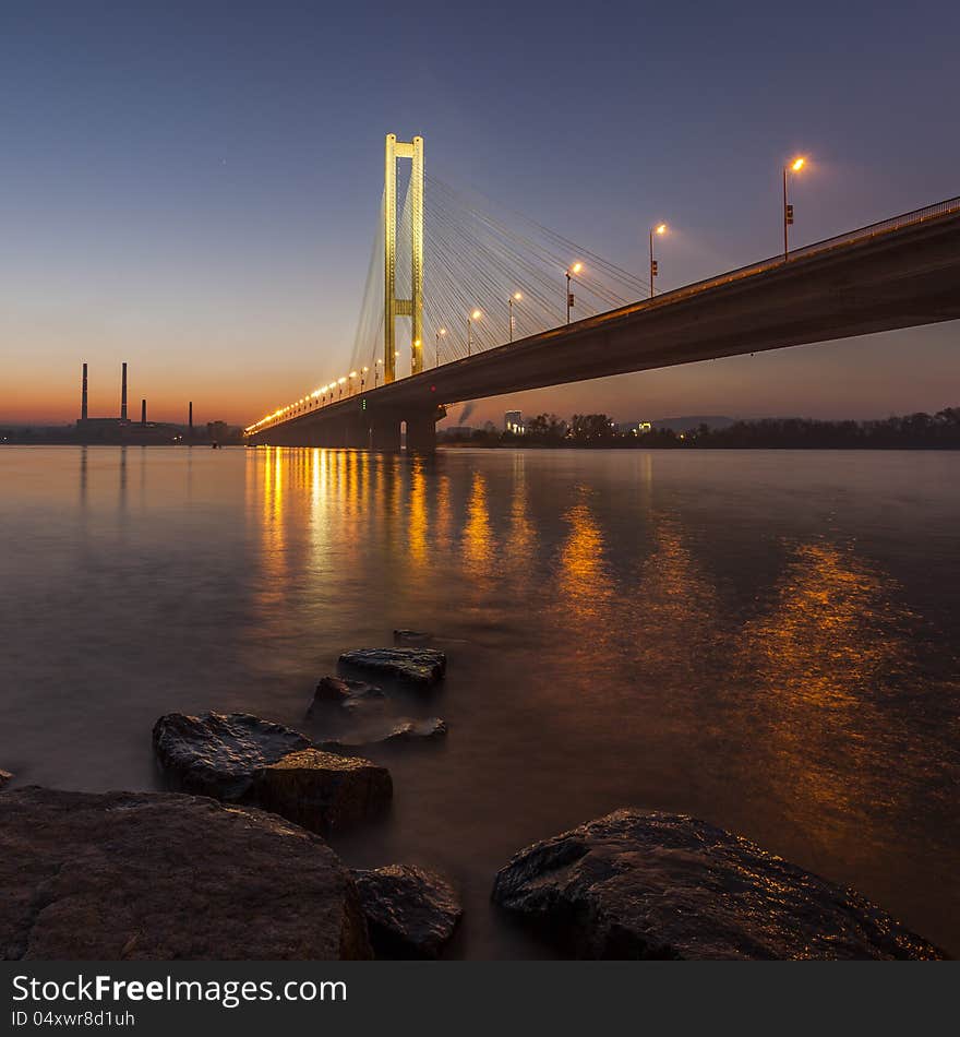 South bridge in Kiev