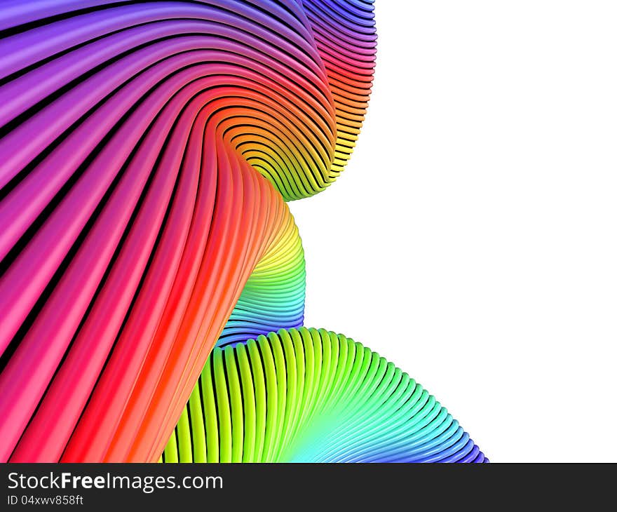 Abstract Colorful Background with Multi-Colored Strips. Abstract Colorful Background with Multi-Colored Strips.