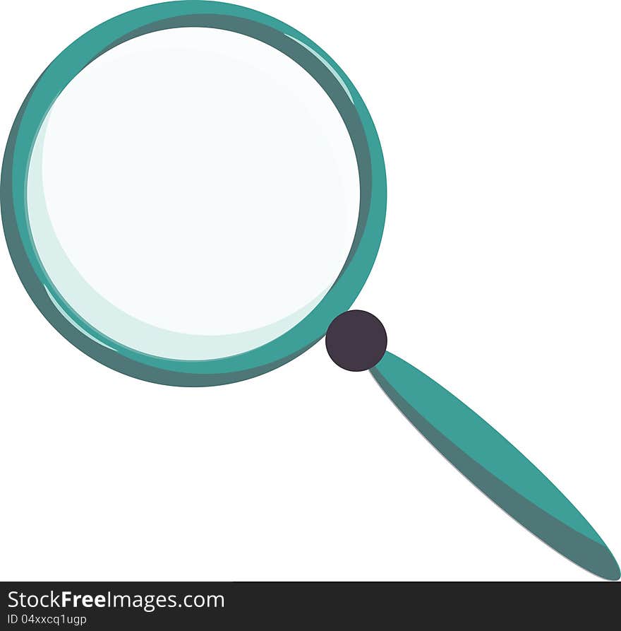 Magnifier glass vector ai 10