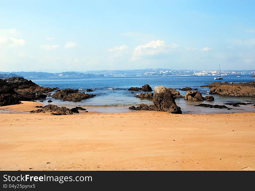 Spanish beach