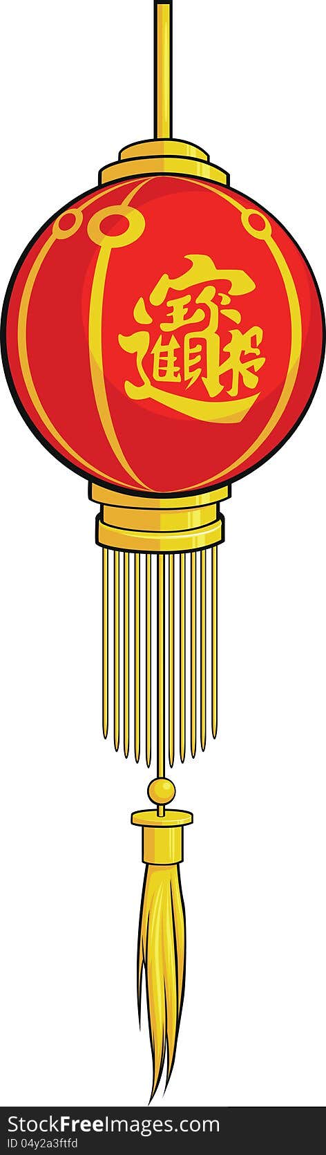 A vector image of a chinese lantern. This vector is very good for design that need chinese/oriental element. Available as a Vector in EPS8 format that can be scaled to any size without loss of quality. Elements could be separated for further editing, color could be easily changed.