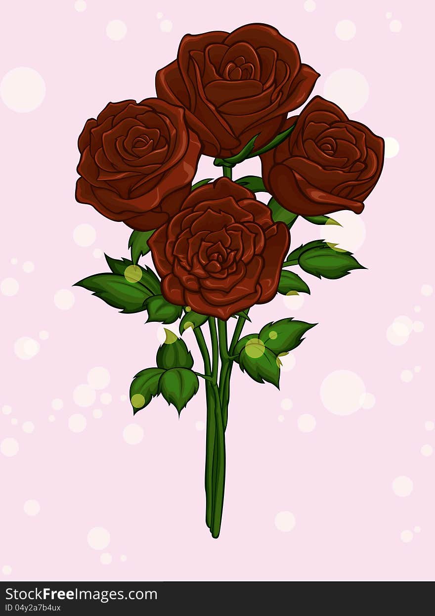 Chocolate in Rose Shape