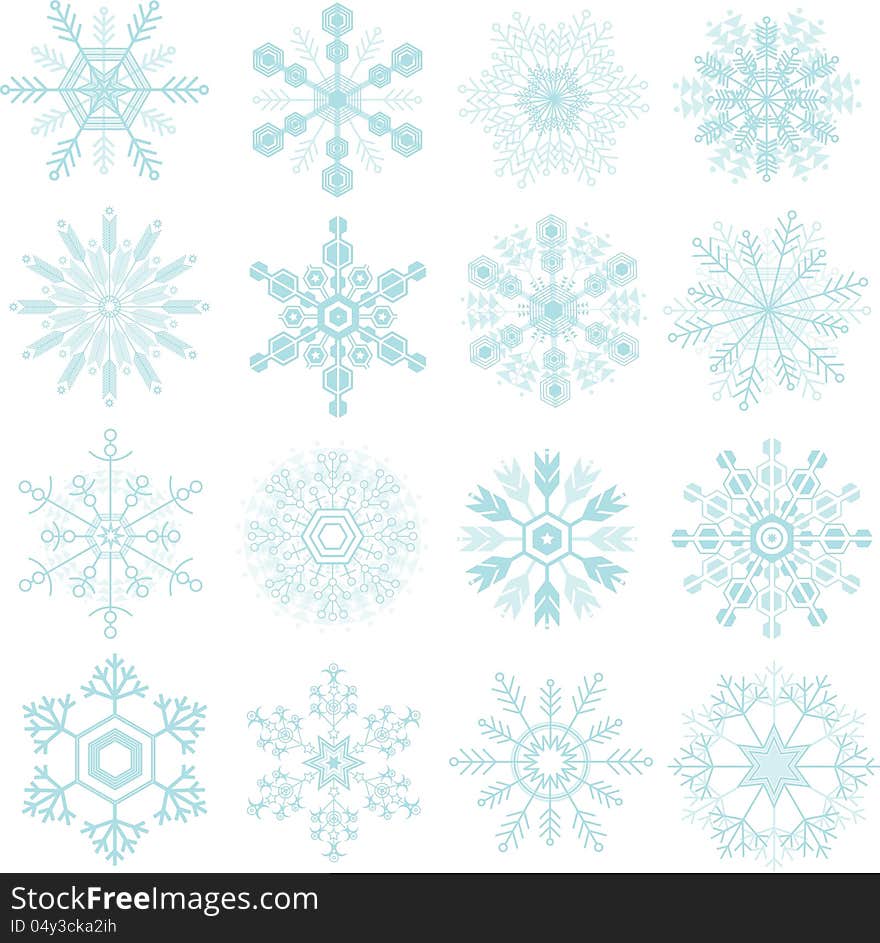 Snowflakes s for your design