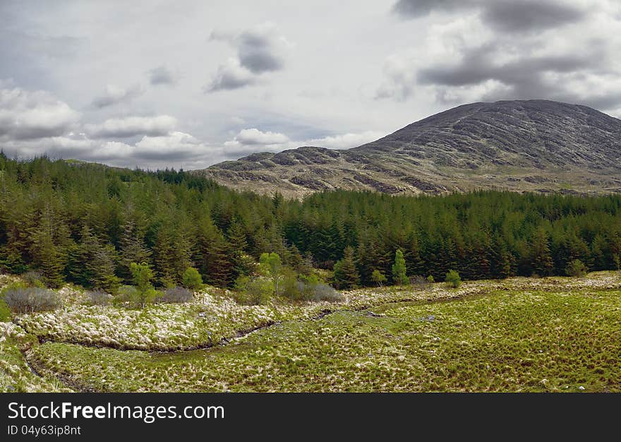 Landscape The Ring Of Kerry In Ireland