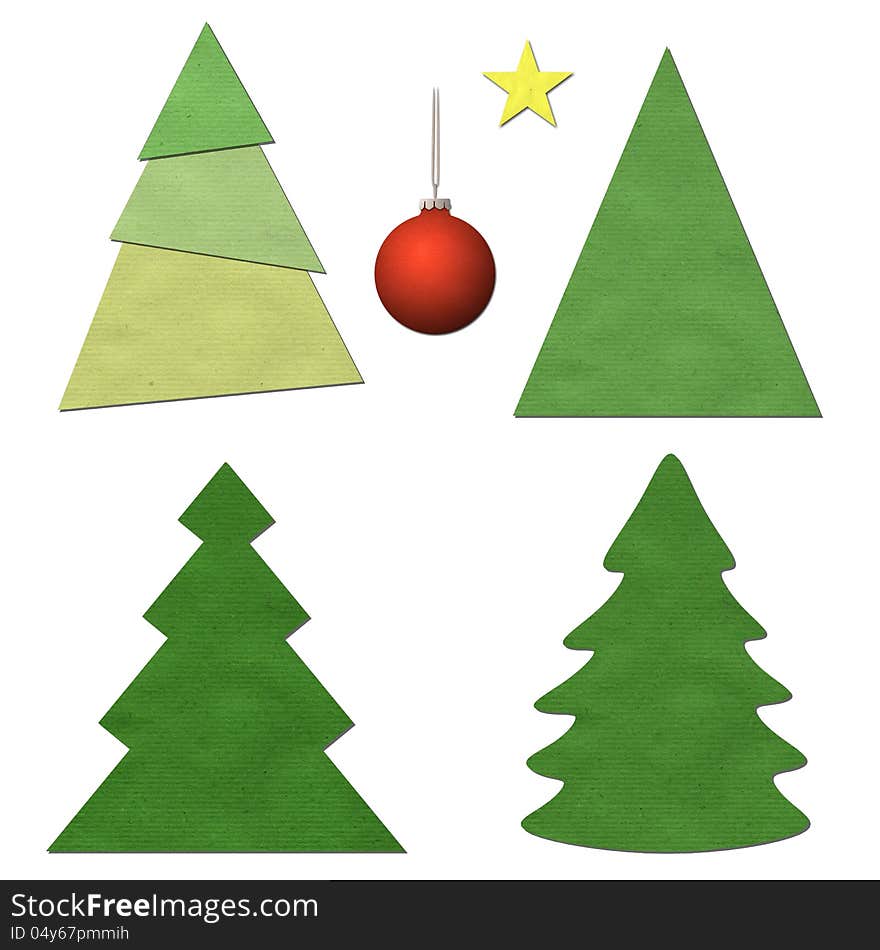 Christmas tree set