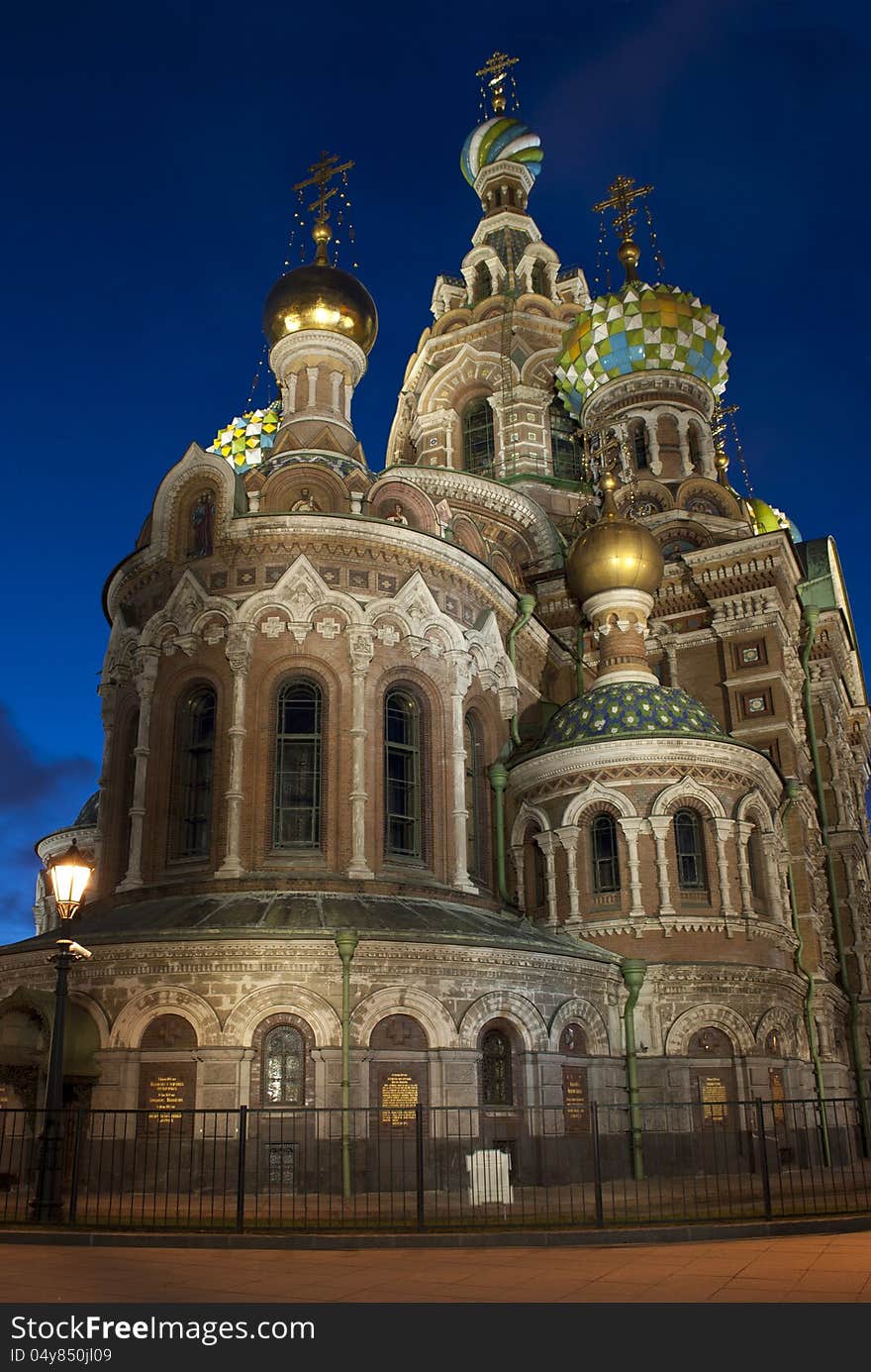 Church Saviour on blood in St. Petersburg