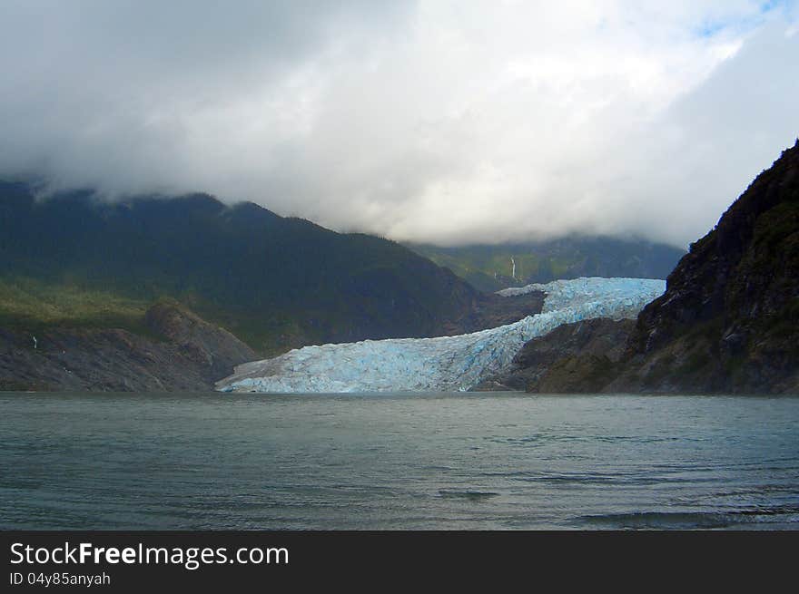 Mendenhall Glacier in Alaska