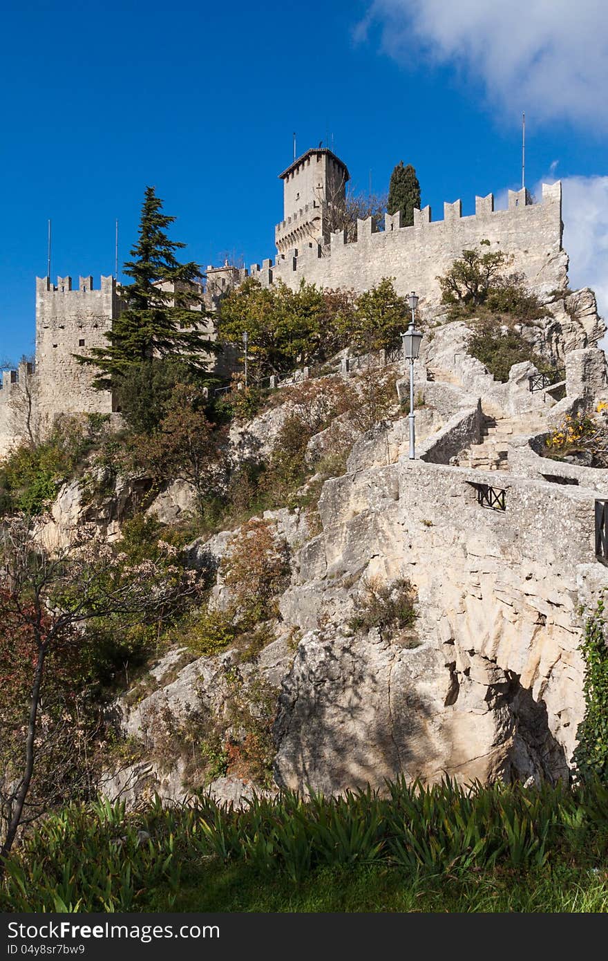 Castle in San Marino