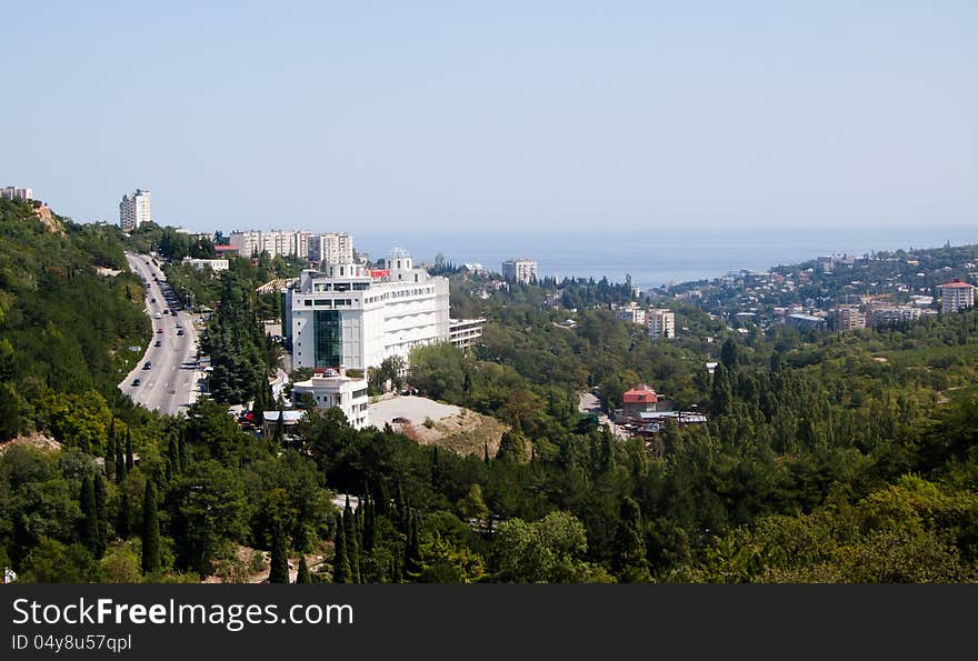 View of the city