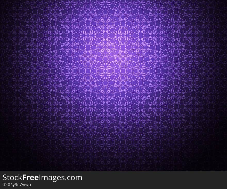 Violet background with pattern