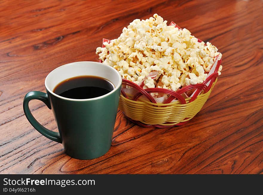 Popcorn And Coffee