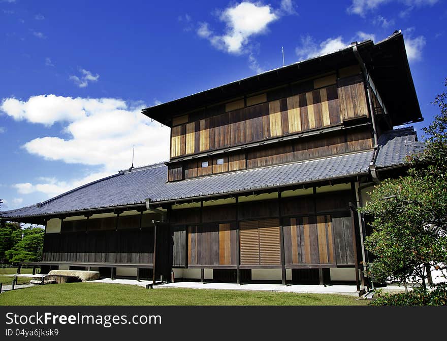 Ancient japanese architecture, Kyoto, Japan