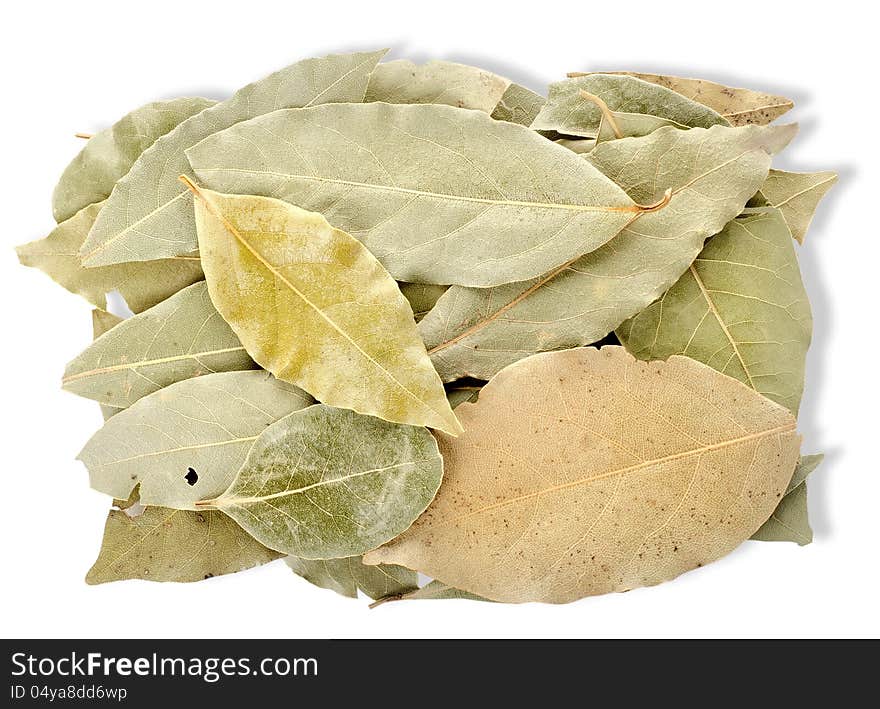 Heap bay leaves