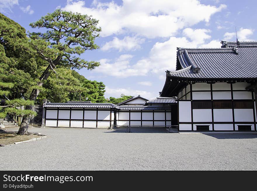 Nijo Castle was built in 1603 as the Kyoto residence of Tokugawa Ieyasu, the first shogun of the Edo Period (1603-1867). Nijo Castle was built in 1603 as the Kyoto residence of Tokugawa Ieyasu, the first shogun of the Edo Period (1603-1867)