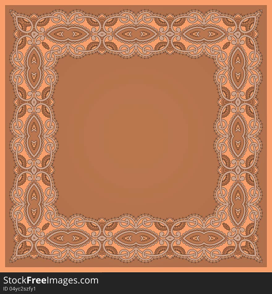 Vector ornamental background.