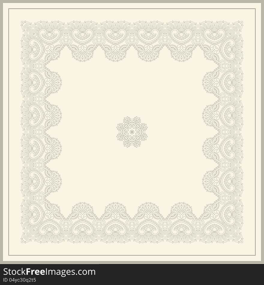 Vector Ornamental Background.