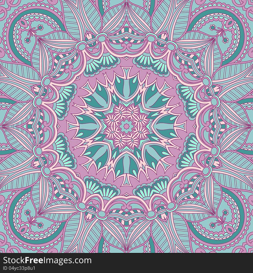 Vector ornamental background.