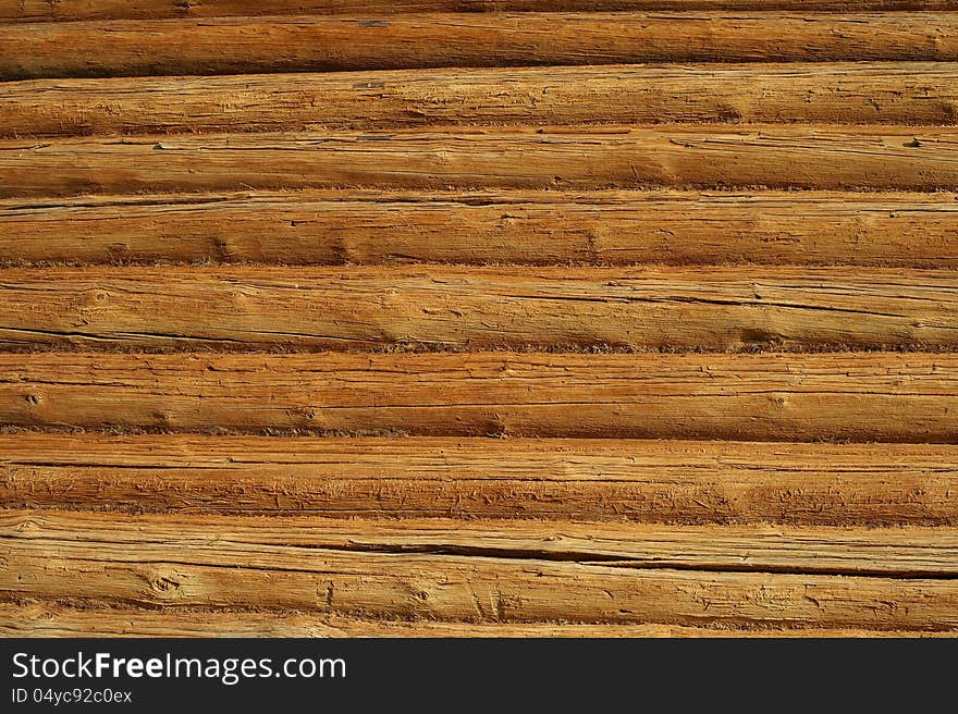 Directly above view of an old wooden table. Directly above view of an old wooden table