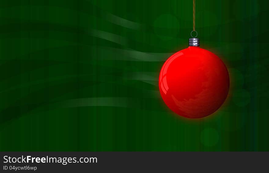 Green Christmas background