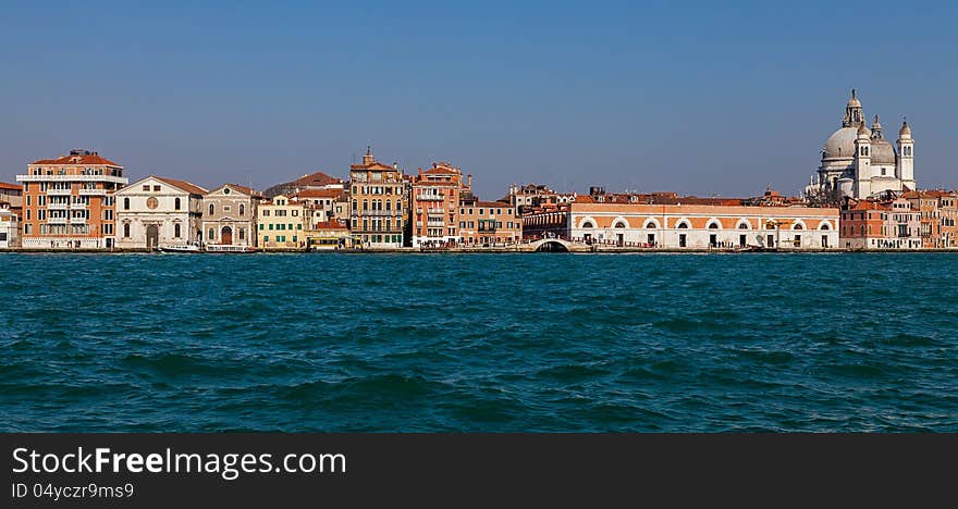 Specific image of traditional houses near the Grand Canal in Venice, Italy. Specific image of traditional houses near the Grand Canal in Venice, Italy.