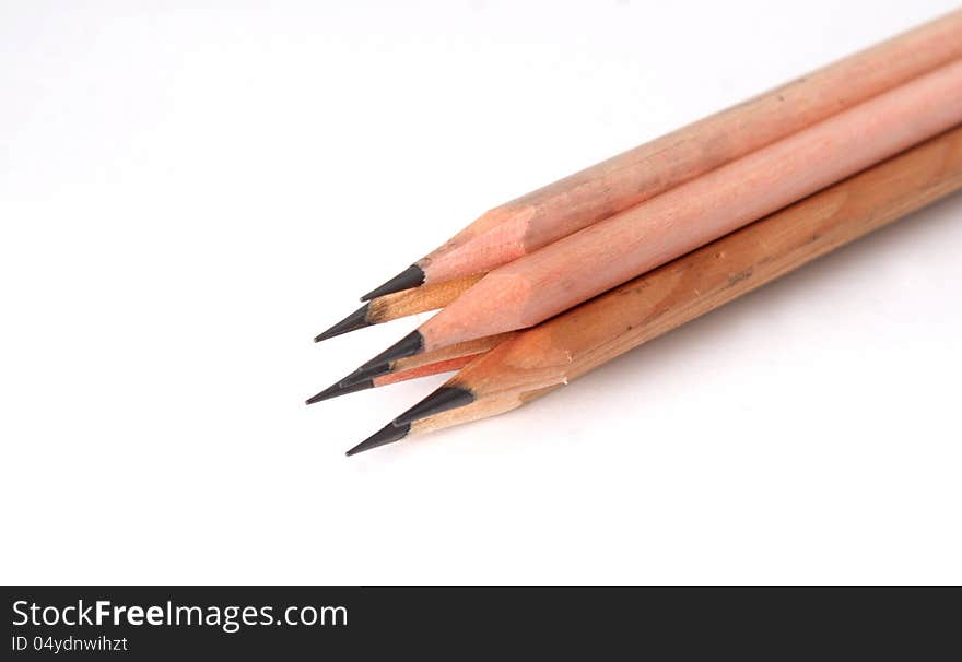 Wooden pencils