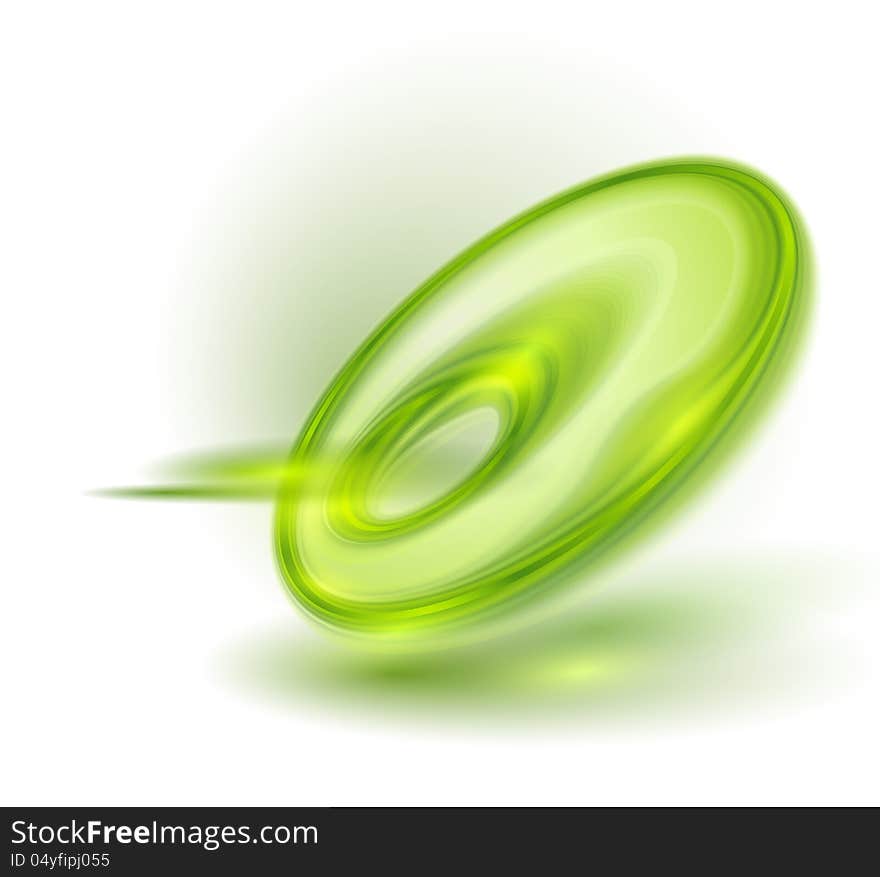 Abstract green bubble (EPS10, transparency). Abstract green bubble (EPS10, transparency)