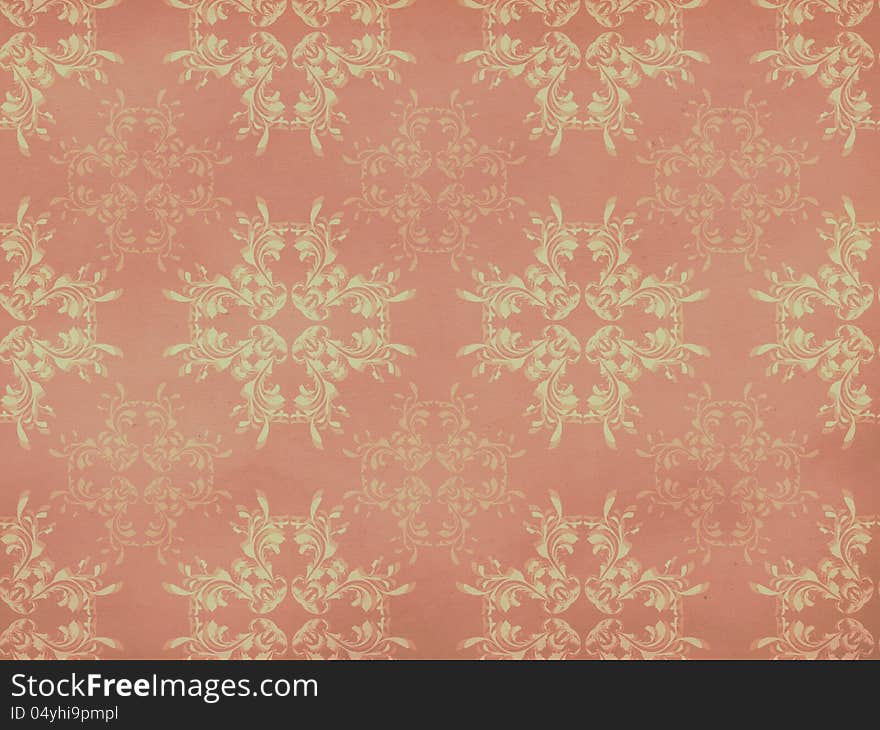 Vitage flourish pattern background