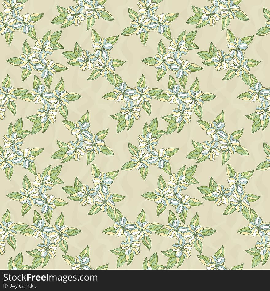 Seamless Floral Texture