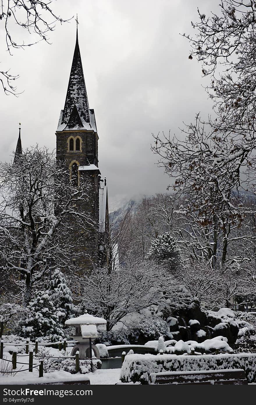 Church in Interlaken