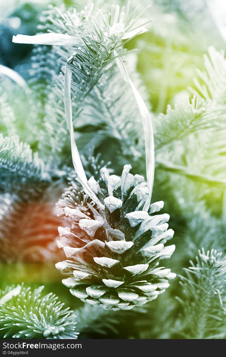 Christmas ornament on the Christmas Tree