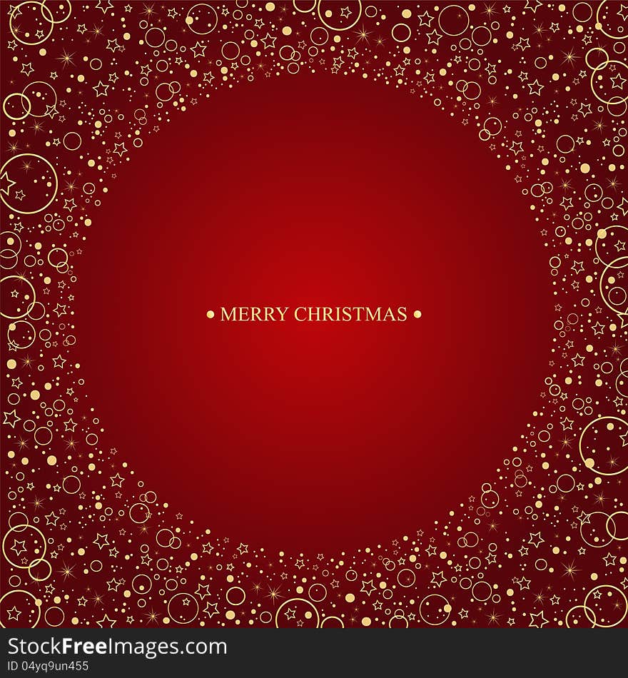 Christmas red background