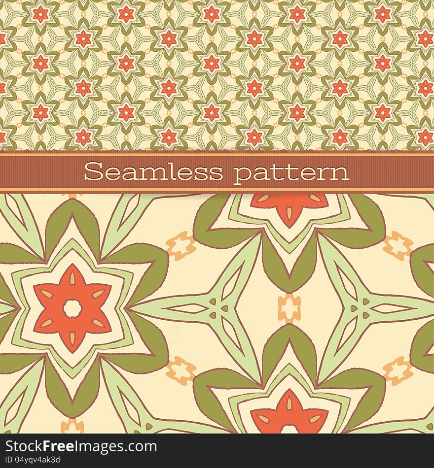 Seamless texture, endless pattern.