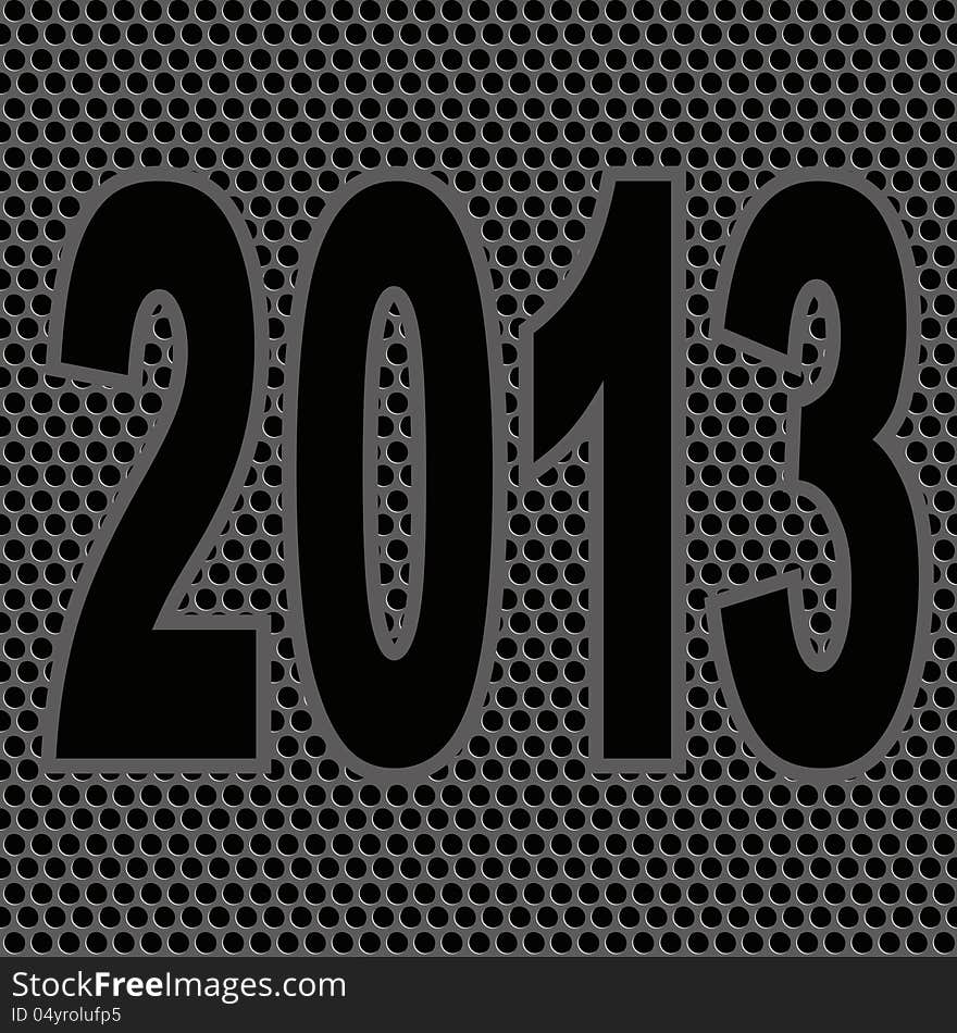 Background. New year. Metal surface. Vector illustration. Background. New year. Metal surface. Vector illustration.