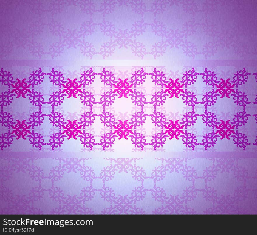 Violet vintage flourish background