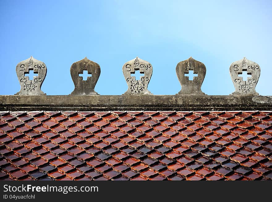 Buddhist Roof