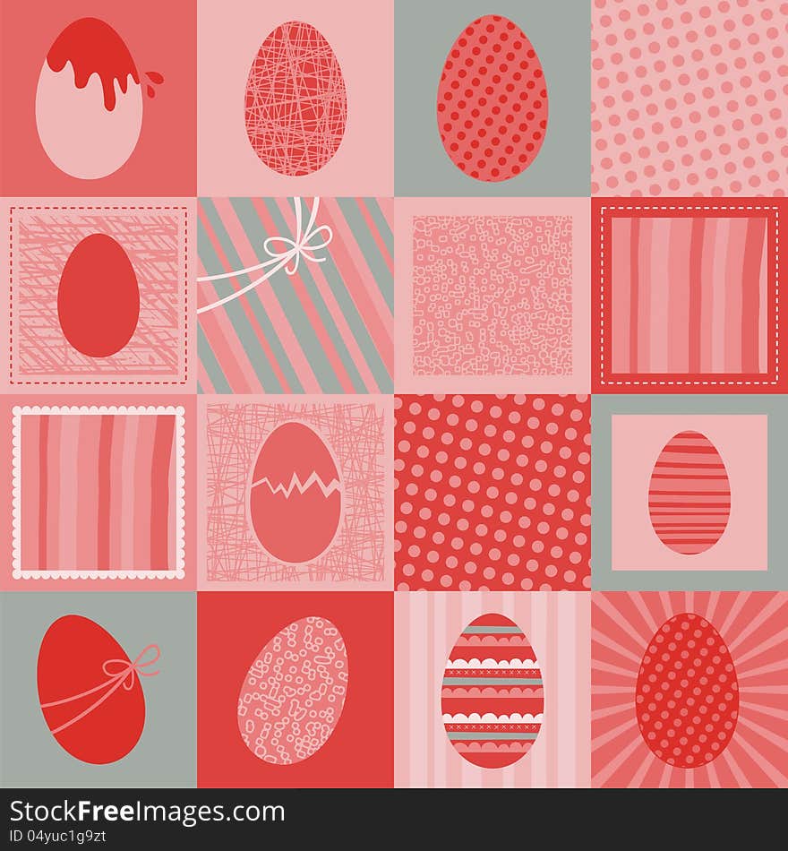 Easter Seamless Pattern