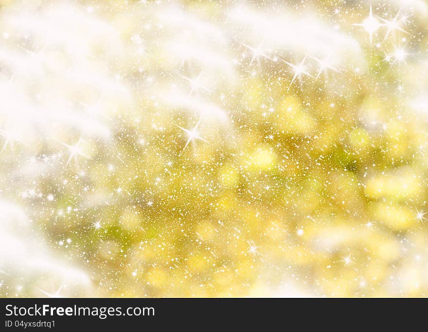 Abstract Christmas background with snowflakes