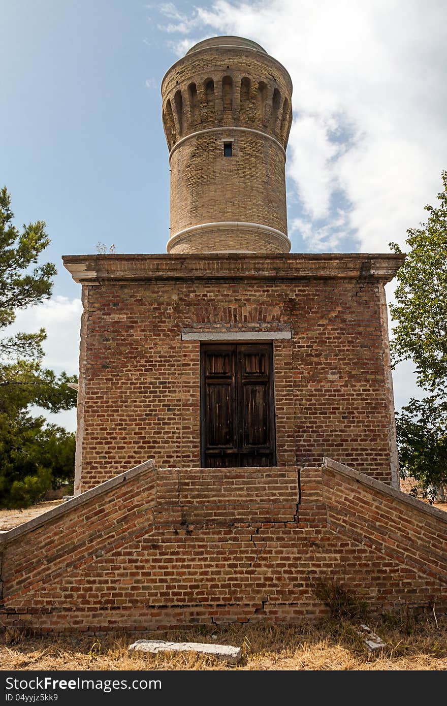 Tower on the beach &x28;Ancona&x29