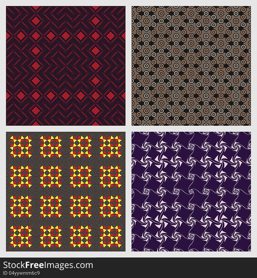 Abstract Seamless Patterns