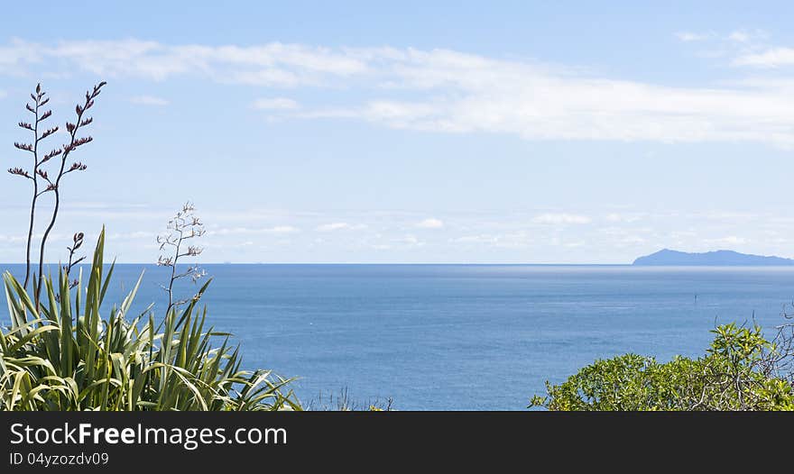 Seaview from top of Mount Maunganui. Seaview from top of Mount Maunganui.