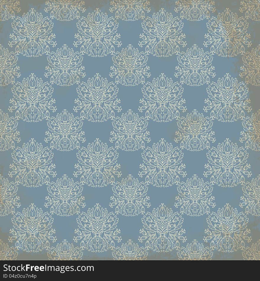 Vector grunge distressed background for scrapbooking