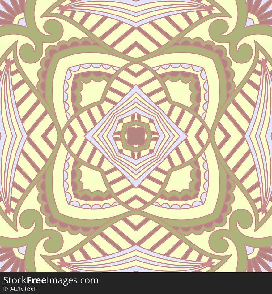 Vector ornamental background.